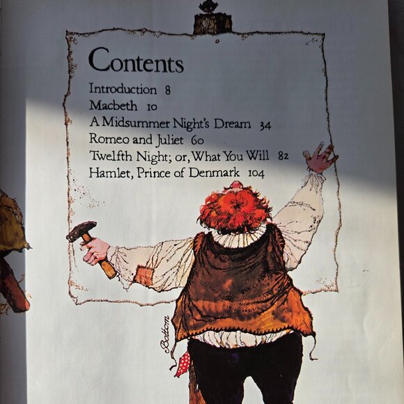 Favorite Tales from Shakespeare by Bernard Miles, Illustrated by Victor G. Ambru - Picture 3 of 8